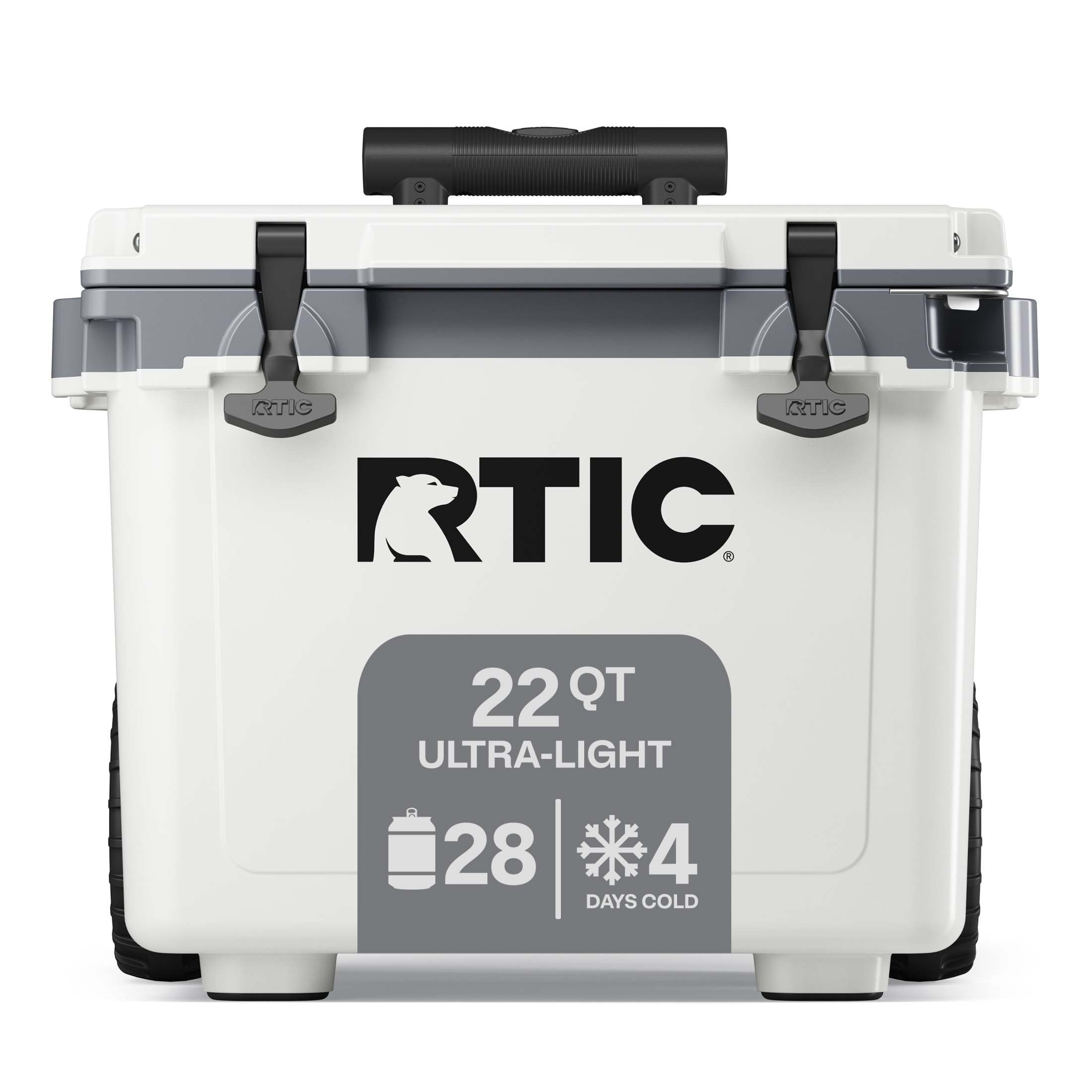 RTIC 22 QT Ultra-Light Wheeled Hard-Sided Ice Chest Cooler, Fits