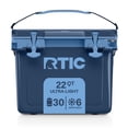 thumbnail image 1 of RTIC 22 Qt 30-Can Ultra-Light Ice Chest Cooler, Navy & Denim, 1 of 9