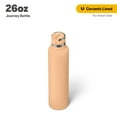 thumbnail image 1 of RTIC 26 oz Ceramic Lined Insulated Journey Water Bottle, Leak-Proof Lid, Peach Tea, 1 of 7