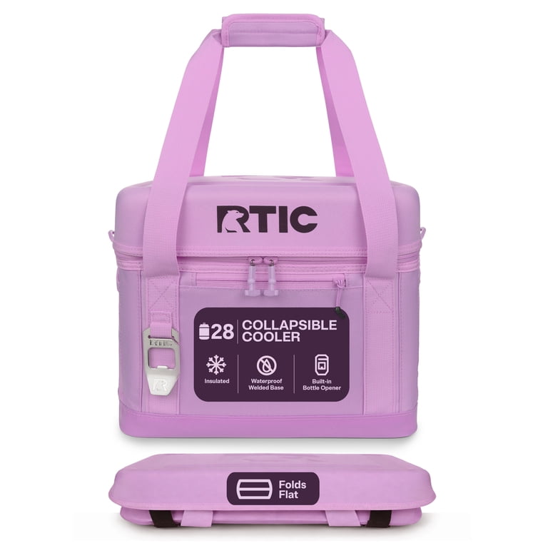 RTIC 28 Can Soft Cooler, Insulated and Collapsible, Lavender