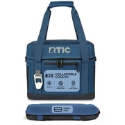 RTIC 28-Can, 27 Qt, Collapsible Soft Cooler with Bottle Opener, Navy