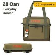 RTIC 28 Can Everyday Cooler, Insulated Soft Cooler with Collapsible Design, Olive