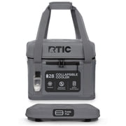 RTIC 28-Can, 27 Qt, Collapsible Soft Cooler with Bottle Opener, Smoke