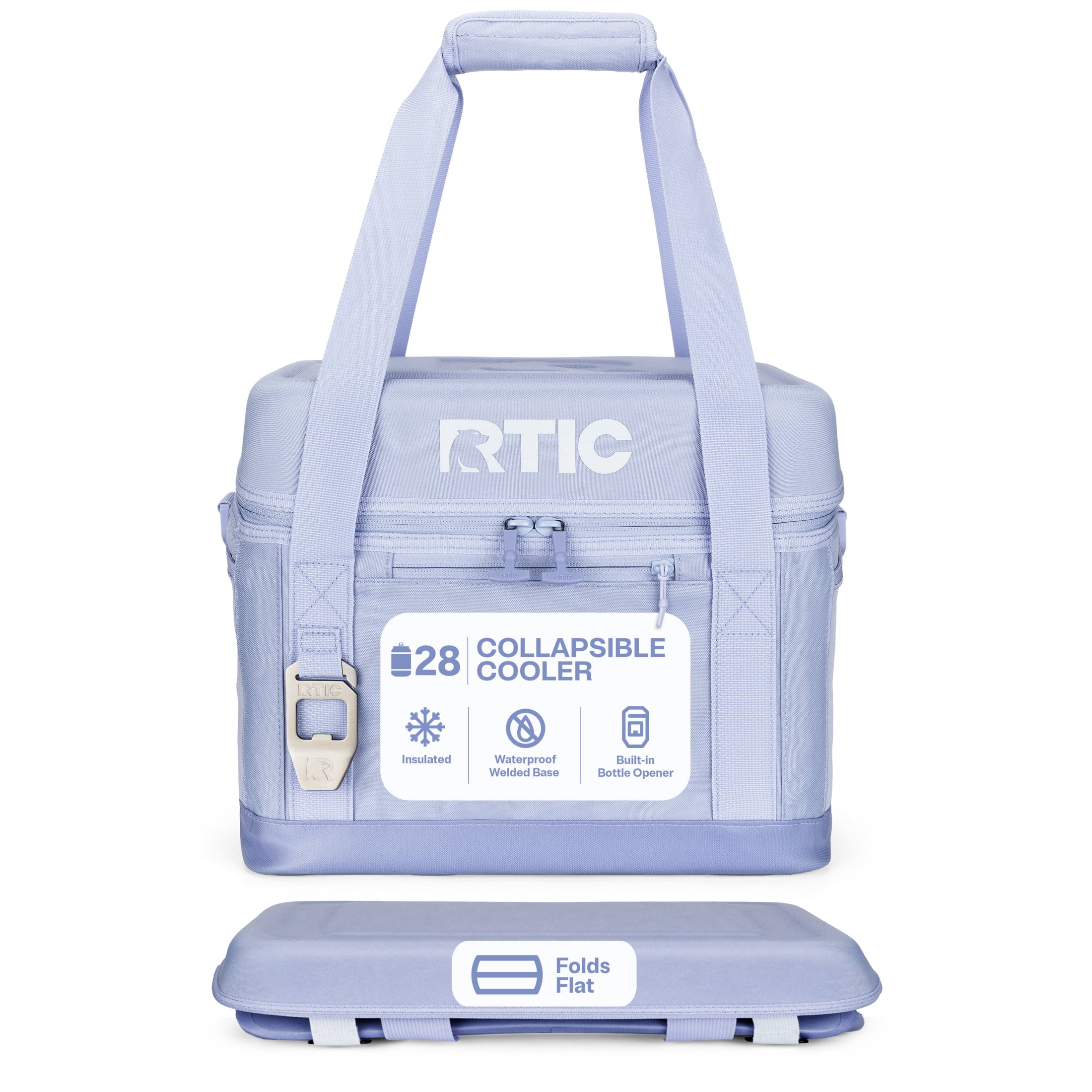 RTIC 28-Can, 27 Qt, Collapsible Soft Cooler with Bottle Opener
