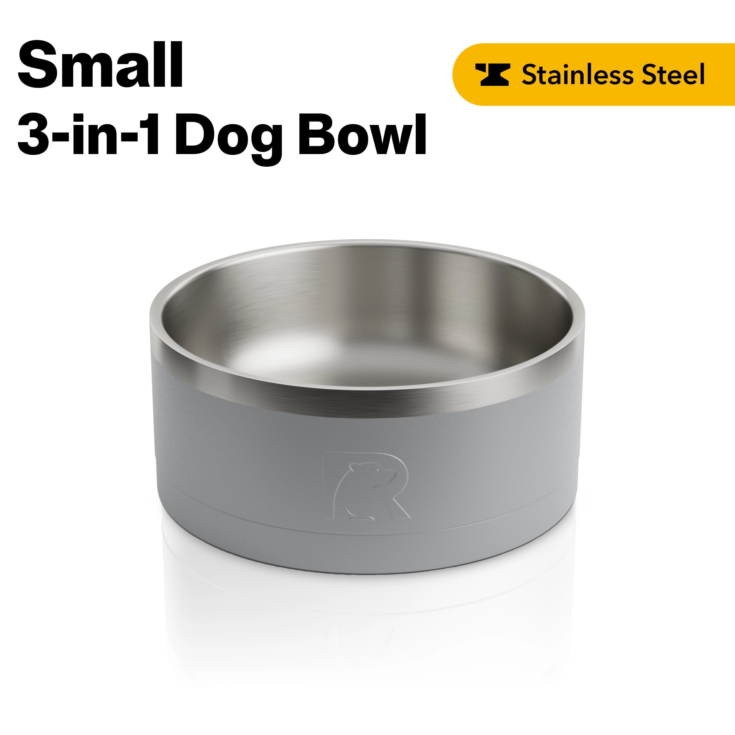 NEIGHBORHOOD CI DOG BOWL GREY