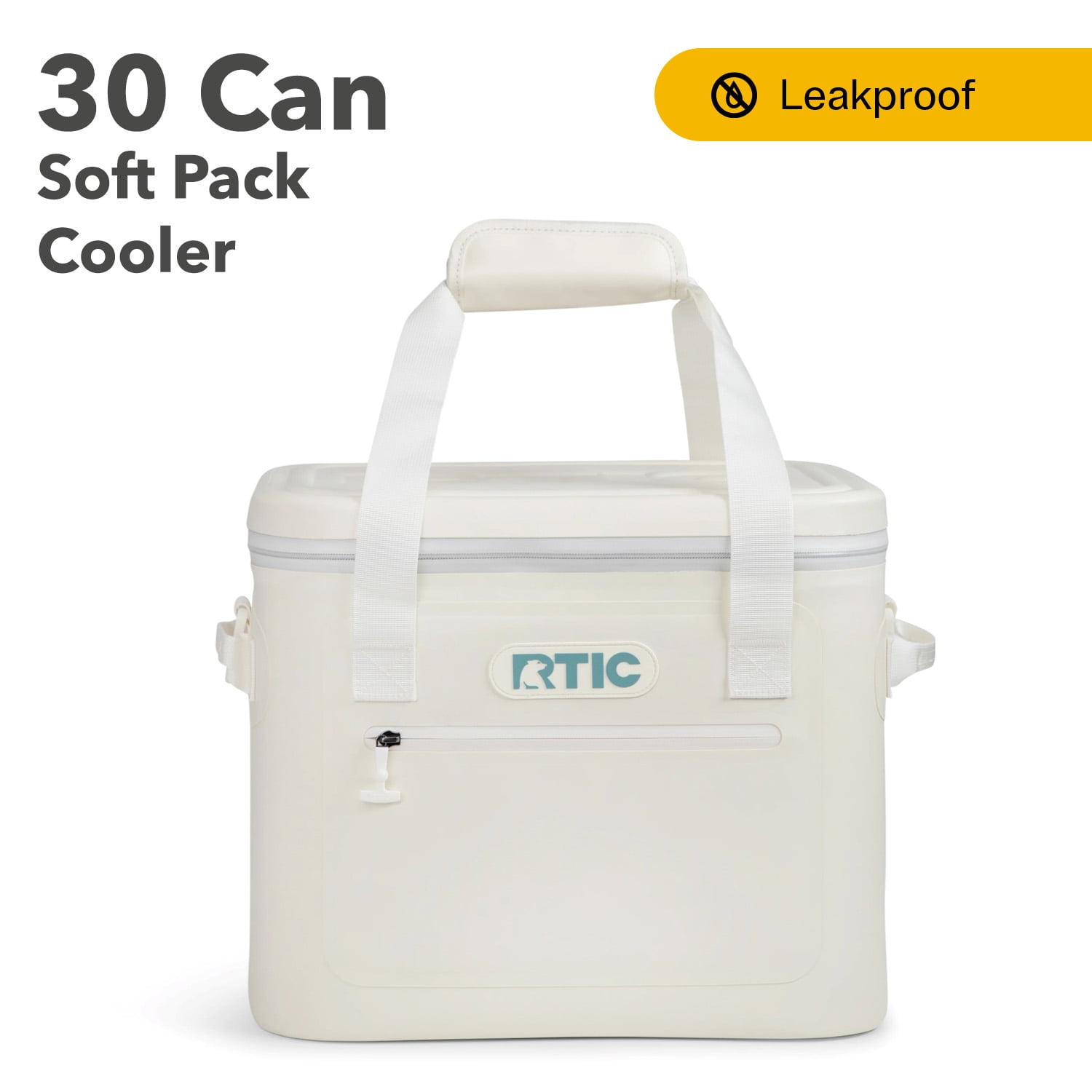 RTIC Insulated 30 Can Soft Pack Cooler, Leakproof Ice Chest with