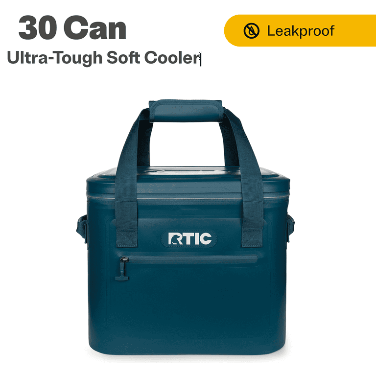 RTIC 30 Can Ultra-Tough Soft Cooler, 20 Qt, Leakproof with