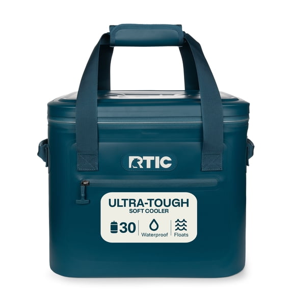 RTIC Ultra-Tough 20 Qt 30-Can Soft-Sided Cooler, Marine