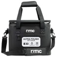 thumbnail image 1 of RTIC 30-Can, 20 Qt, Ultra-Tough Soft-Sided Cooler, Leakproof, Waterproof, Black, 1 of 9