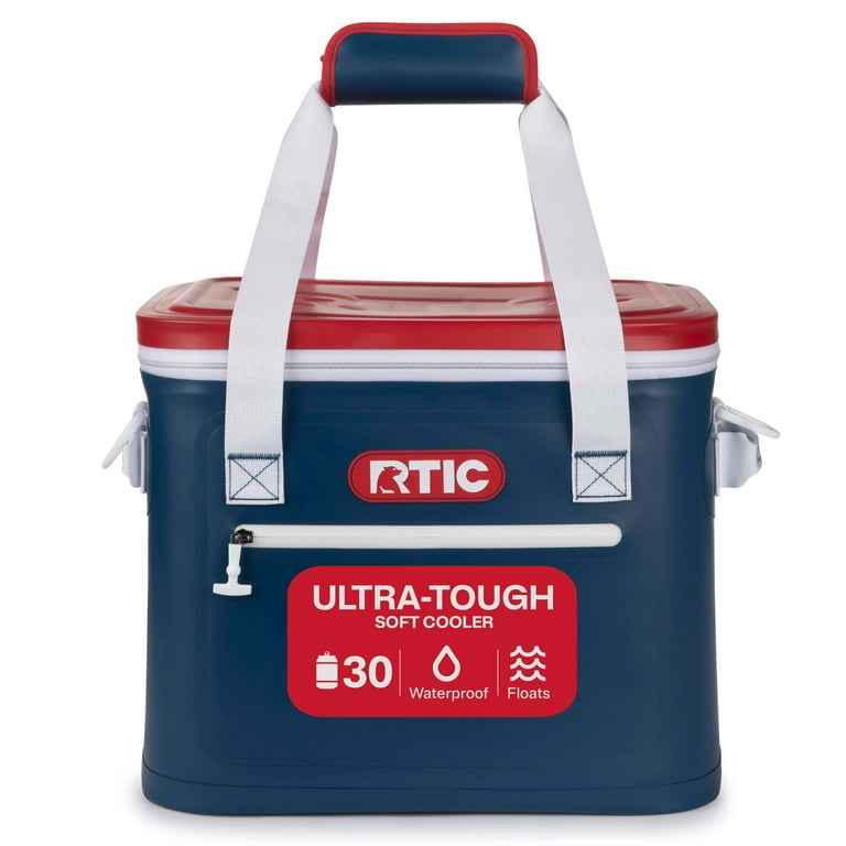 RTIC 30 Can Ultra-Tough Soft Cooler, 20 Qt, Leakproof, Waterproof