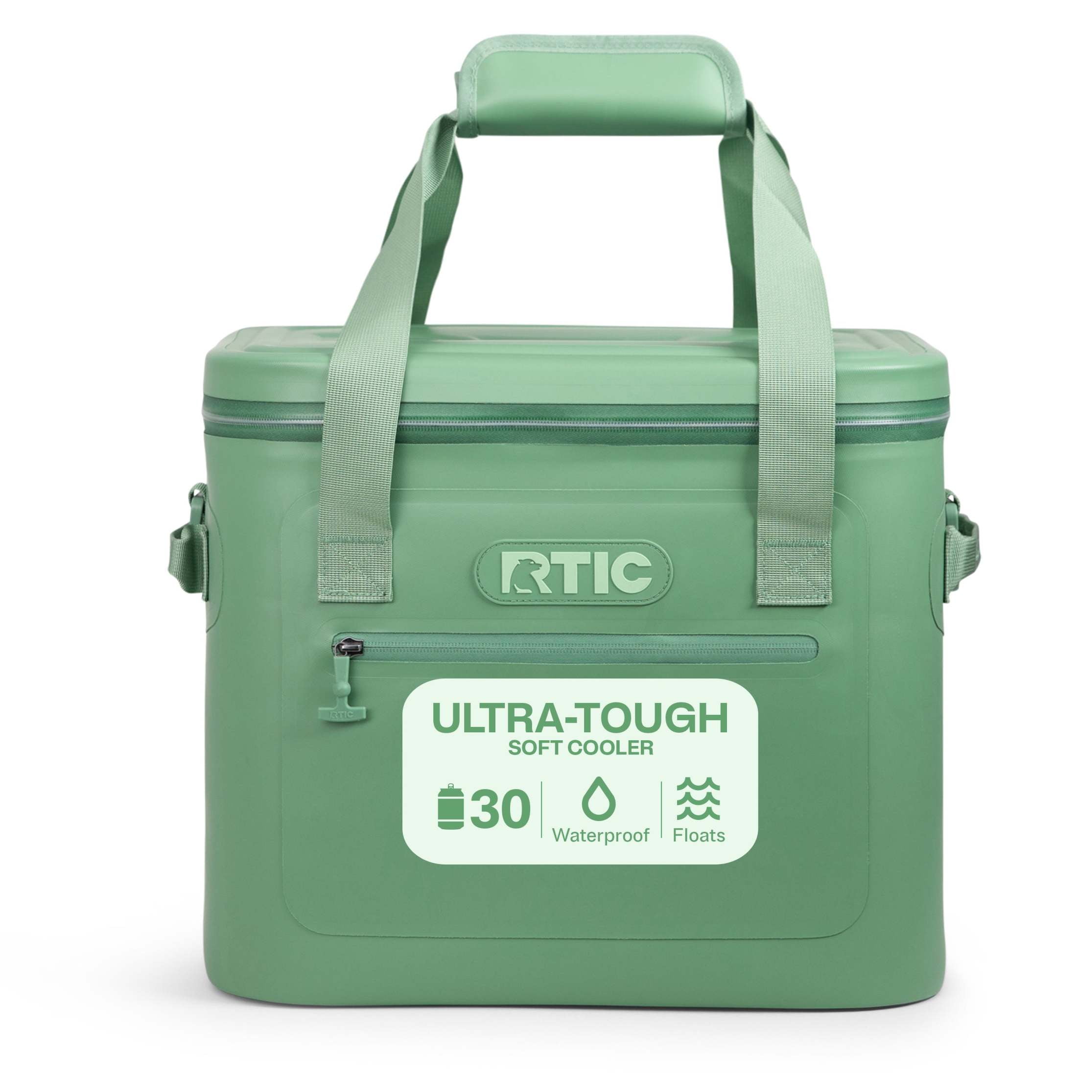 RTIC 30-Can Soft Pack Cooler, Leakproof, Waterproof Zipper