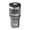 thumbnail image 1 of RTIC 30 oz Ceramic Lined Insulated Essential Tumbler, Leak-Resistant Lid, Graphite, 1 of 8