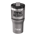 thumbnail image 1 of RTIC 30 oz Ceramic Lined Insulated Essential Tumbler, Leak-Resistant Lid, Graphite, 1 of 8