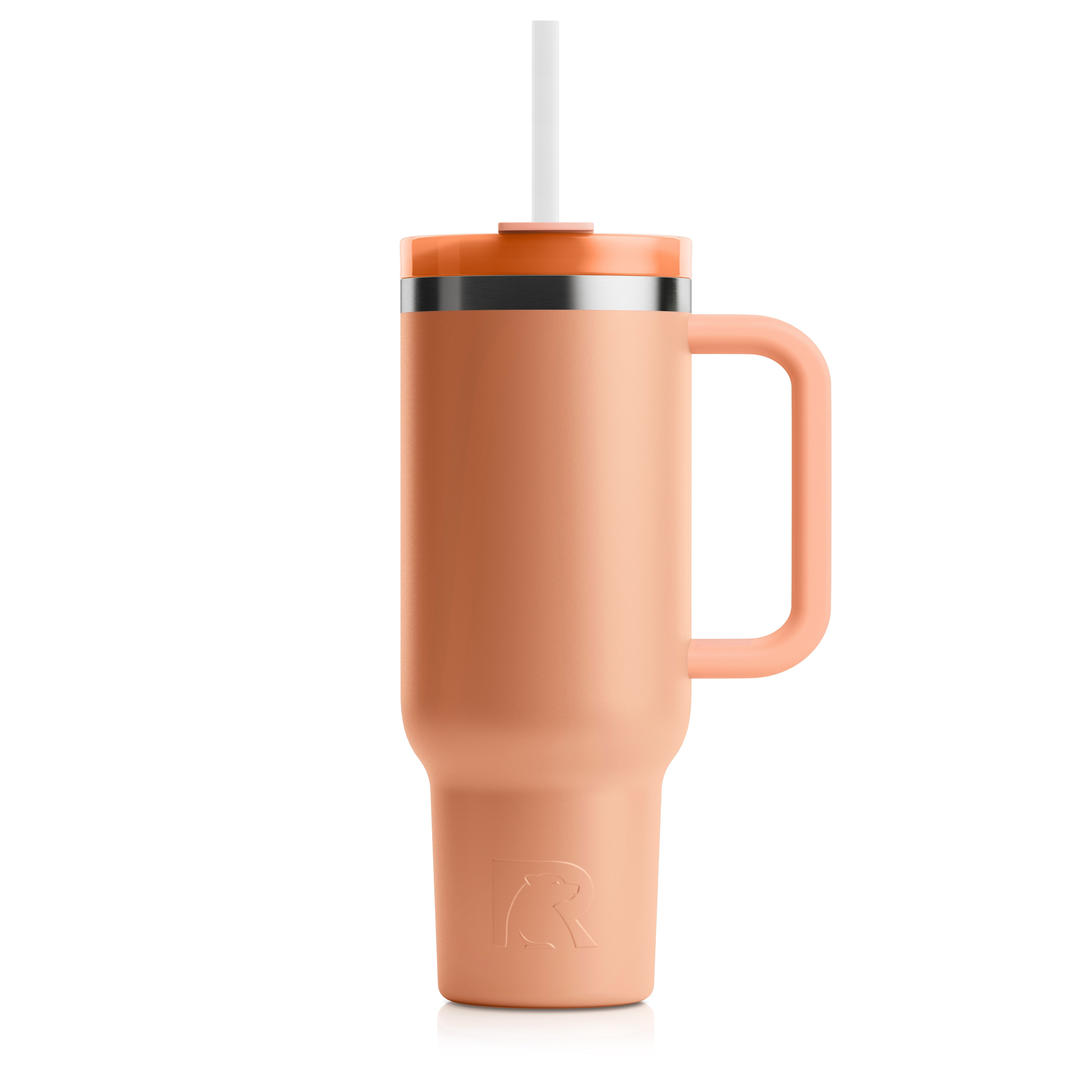 1pc 30oz Stainless Steel Insulated Cup With Straw, Suitable For Cold/hot  Drinks, , Car, Office