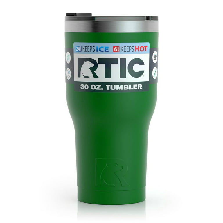RTIC Tumbler, 30 oz Insulated Tumbler Stainless Steel Coffee  Travel Mug with Lid, Spill Proof, Hot Beverage and Cold, Portable Thermal  Cup for Car, Camping, Graphite: Tumblers & Water Glasses