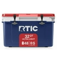 thumbnail interactive-video image 1 of RTIC 32 QT Ultra-Light Hard-Sided Ice Chest Cooler, Fits 48 Cans, Patriot, 1 of 10