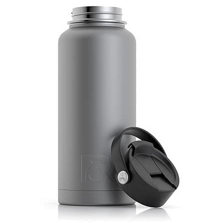 RTIC 32 oz Vacuum Insulated Water Bottle, Metal Stainless Steel Double Wall  Insulation, BPA Free Reusable, Leak-Proof Thermos Flask for Hot and Cold
