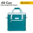 thumbnail image 1 of RTIC 40 Can Ultra-Tough Soft Cooler, Leakproof Ice Chest Cooler with Waterproof Zipper, Deep Harbor, 1 of 5