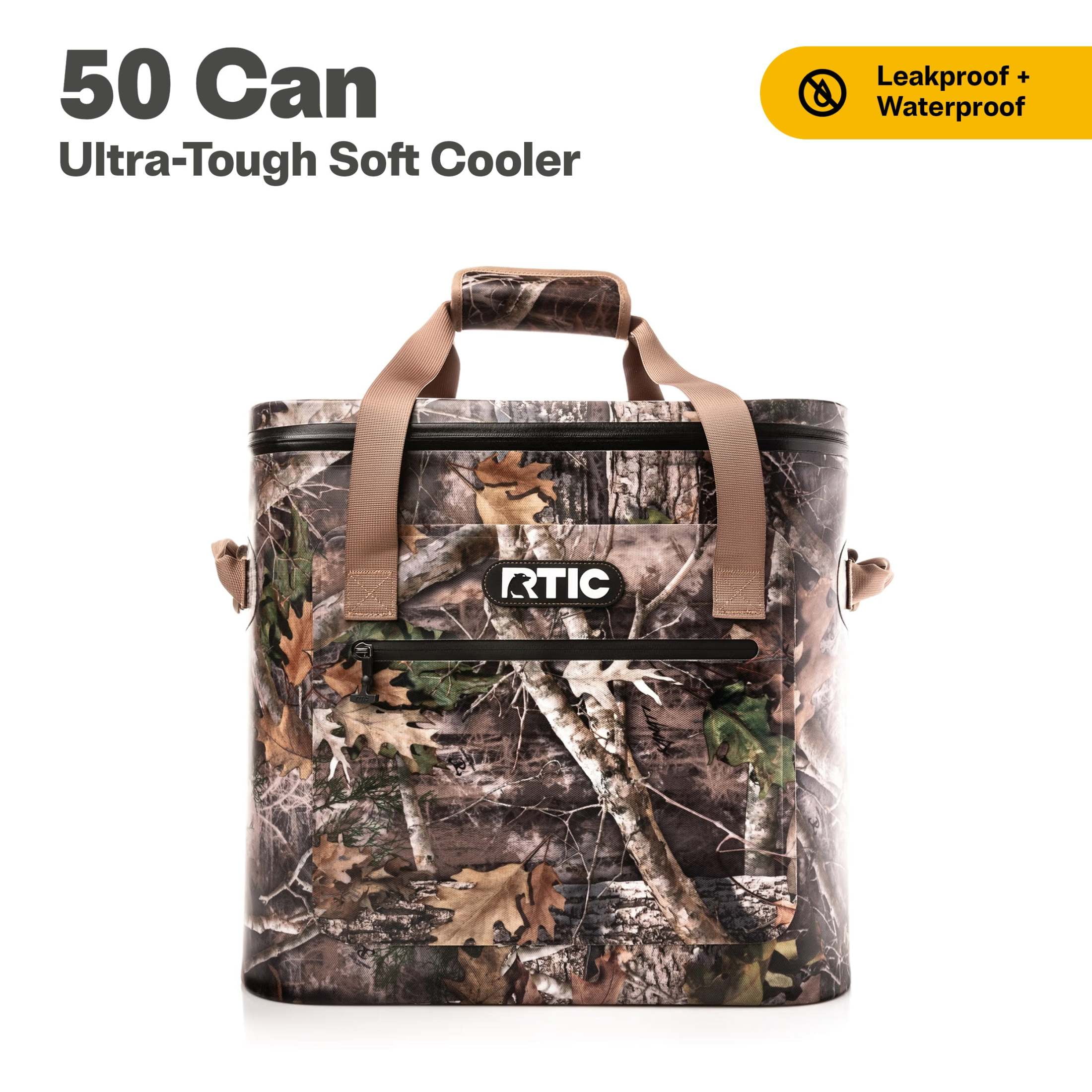 RTIC Insulated 40 Can Soft Pack Cooler, Leakproof Ice Chest
