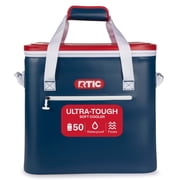 RTIC 50-Can, 36 Qt, Ultra-Tough Soft Cooler, Leakproof, Waterproof, Patriot