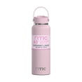 thumbnail image 1 of RTIC 40 oz Ceramic Lined Insulated Outback Water Bottle, Leak Resistant, Pale Pink, 1 of 7