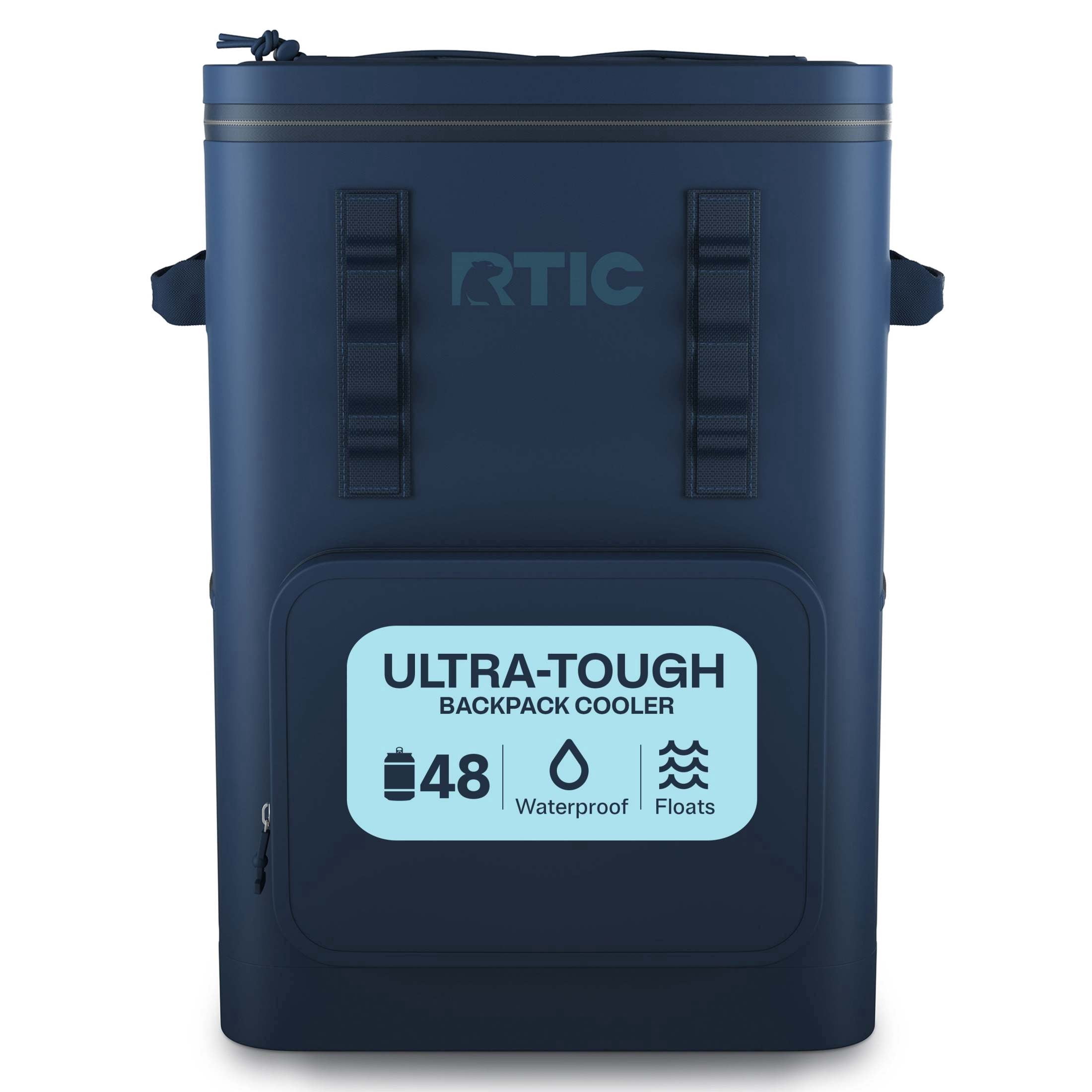 RTIC 48 Can Ultra-Tough Backpack Cooler, Leakproof, Waterproof