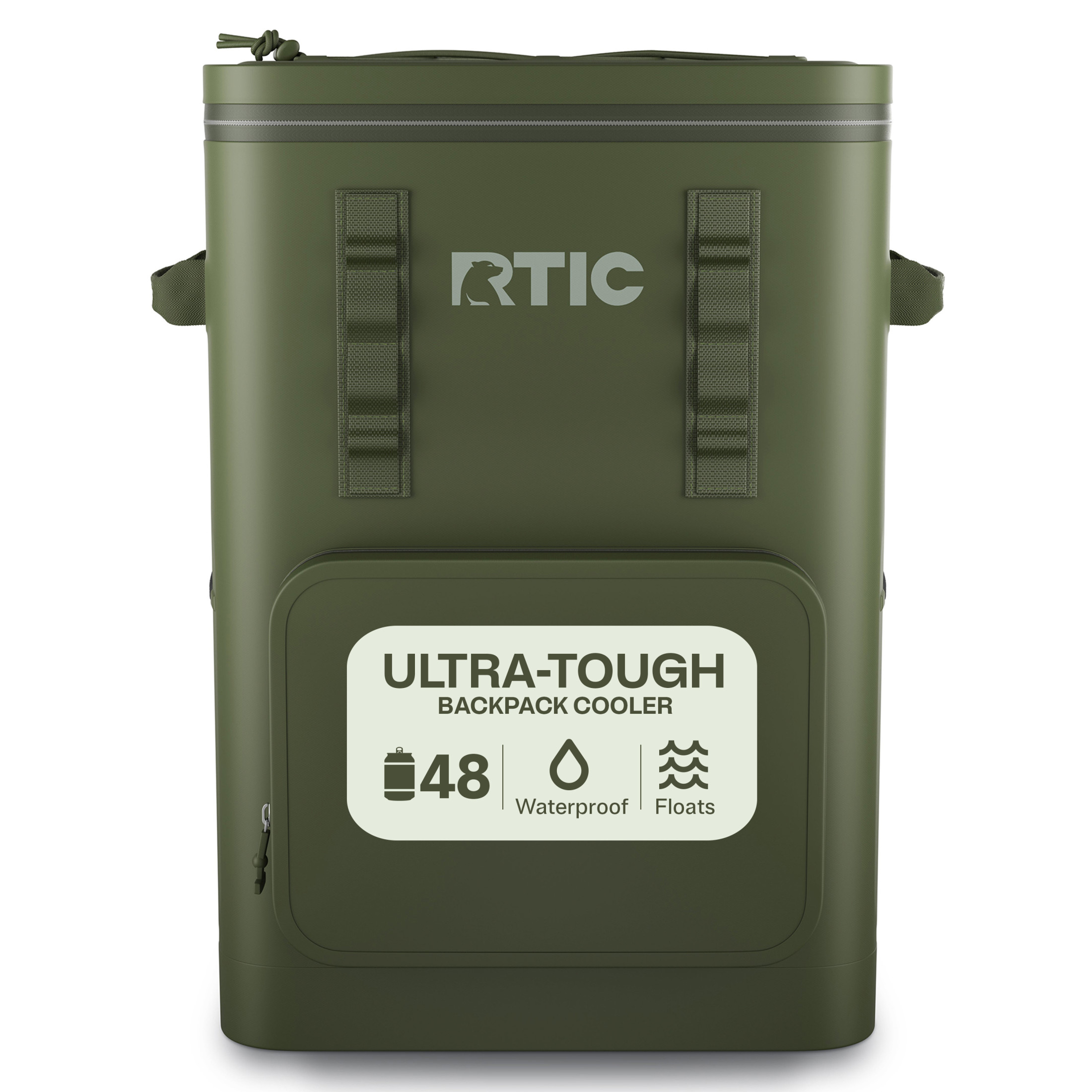 RTIC 48 Can Ultra Tough Backpack Cooler Leakproof Cooler Waterproof Zipper Olive: Key Details Before Checkout