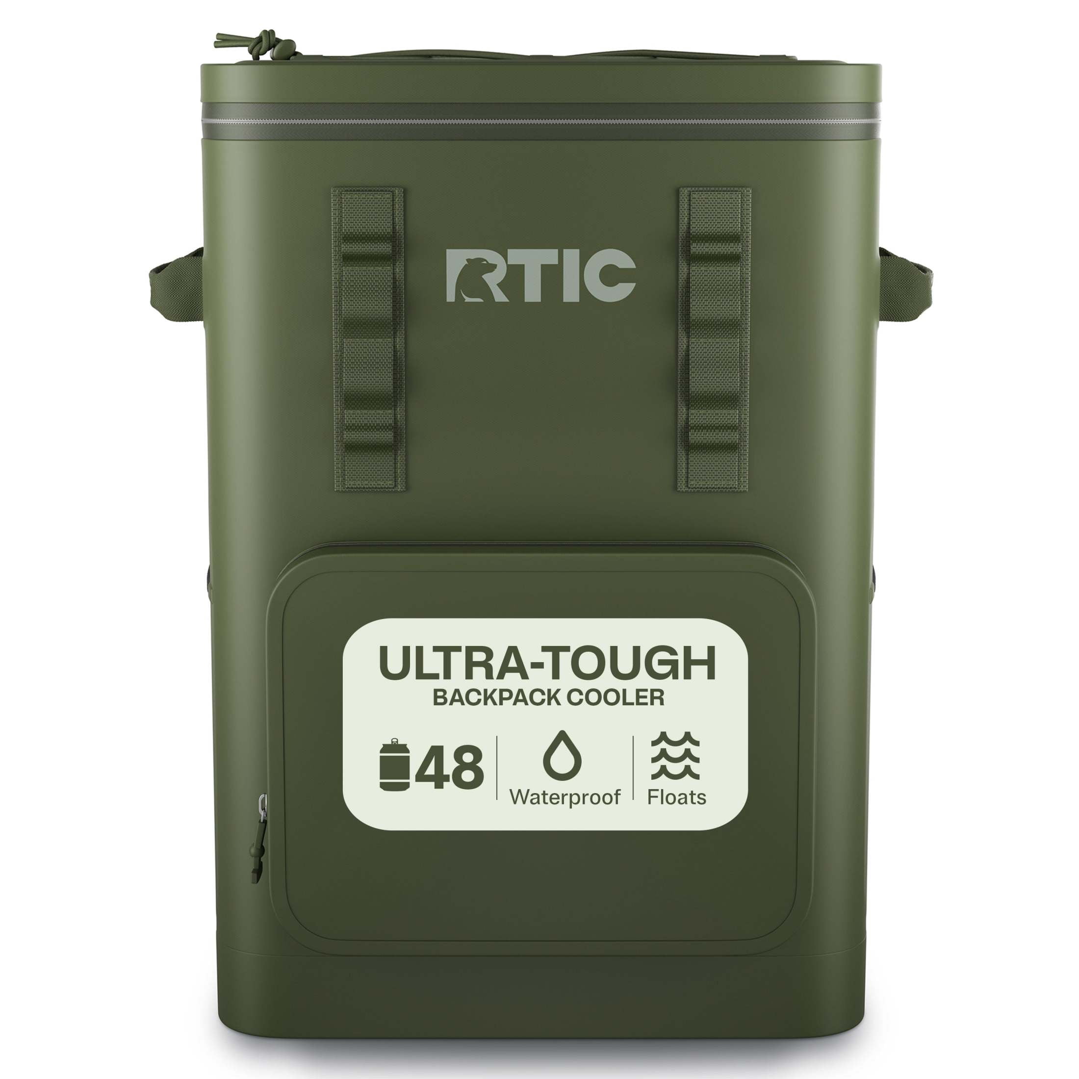 RTIC 48 Can Ultra-Tough Backpack Cooler, Leakproof, Waterproof