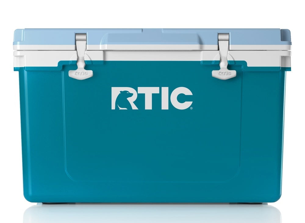 RTIC 52 QT Ultra-Light Hard-Sided Ice Chest Cooler, Dark Grey And Cool Grey, Fits 76 Cans