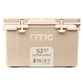 thumbnail image 1 of RTIC Ultra-Light 52 Qt Hard-Sided Ice Chest Cooler, Fits 76 Cans, Beach, 1 of 8