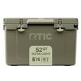 thumbnail image 1 of RTIC Ultra-Light 52 Qt Hard-Sided Ice Chest Cooler, Fits 76 Cans, Olive, 1 of 8