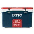 thumbnail image 1 of RTIC 52 QT Hard-Sided Ice Chest Cooler, Ultra-Light, Fits 76 Cans, Patriot, 1 of 8