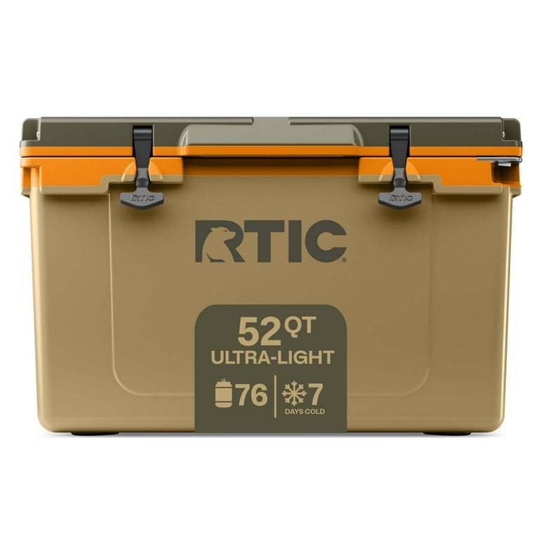 RTIC Large 52 QT Ultra-Light Hard-Sided Cooler, Trailblazer, Holds