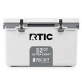 thumbnail image 1 of RTIC 52 QT Ultra-Light Hard-Sided Ice Chest Cooler, Fits 76 Cans, White & Grey, 1 of 8