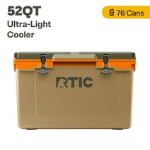 RTIC 52 QT Ultra-Light Hard-Sided Ice Chest Cooler, Trailblazer, Fits 76 Cans