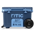 thumbnail image 1 of RTIC 52 Qt 76-Can Ultra-Light Rolling Cooler, Navy & Denim, 1 of 8