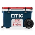 thumbnail image 1 of RTIC 52 Qt 76-Can Ultra-Light Rolling Cooler, Patriot, 1 of 9