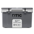 thumbnail image 1 of RTIC 52 Qt 76-Can Ultra-Light Ice Chest Cooler, Grey, 1 of 8