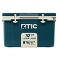 thumbnail image 1 of RTIC 52 Qt 76-Can Ultra-Light Ice Chest Cooler, Marine/Canvas, 1 of 9