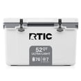 thumbnail image 1 of RTIC 52 Qt 76-Can Ultra-Light Ice Chest Cooler, White & Grey, 1 of 9