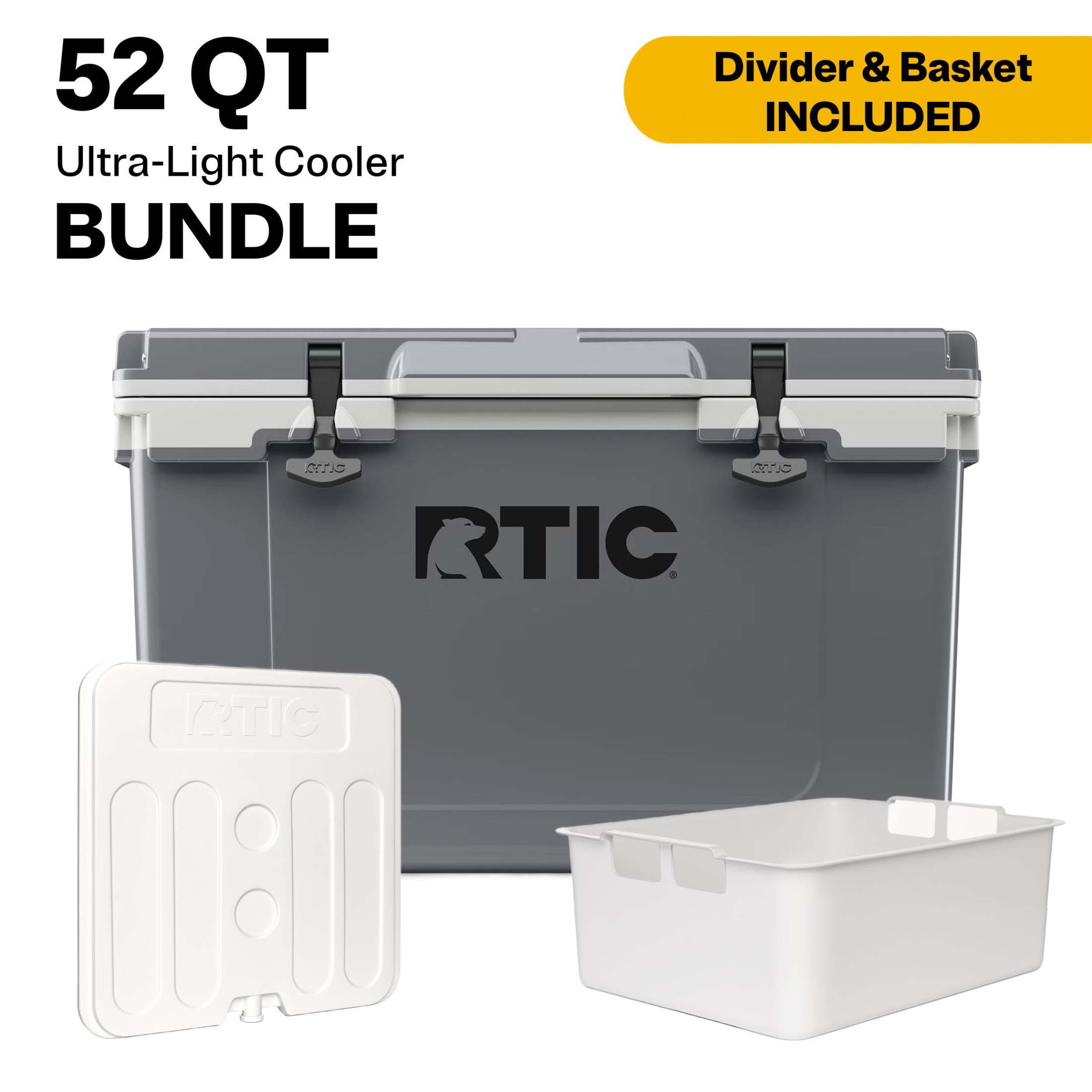 クーラーボックスRTIC52 Ultra-Light HardCooler Amazon.com : RTIC Ultra-Light 52 Quart Hard Cooler Insulated