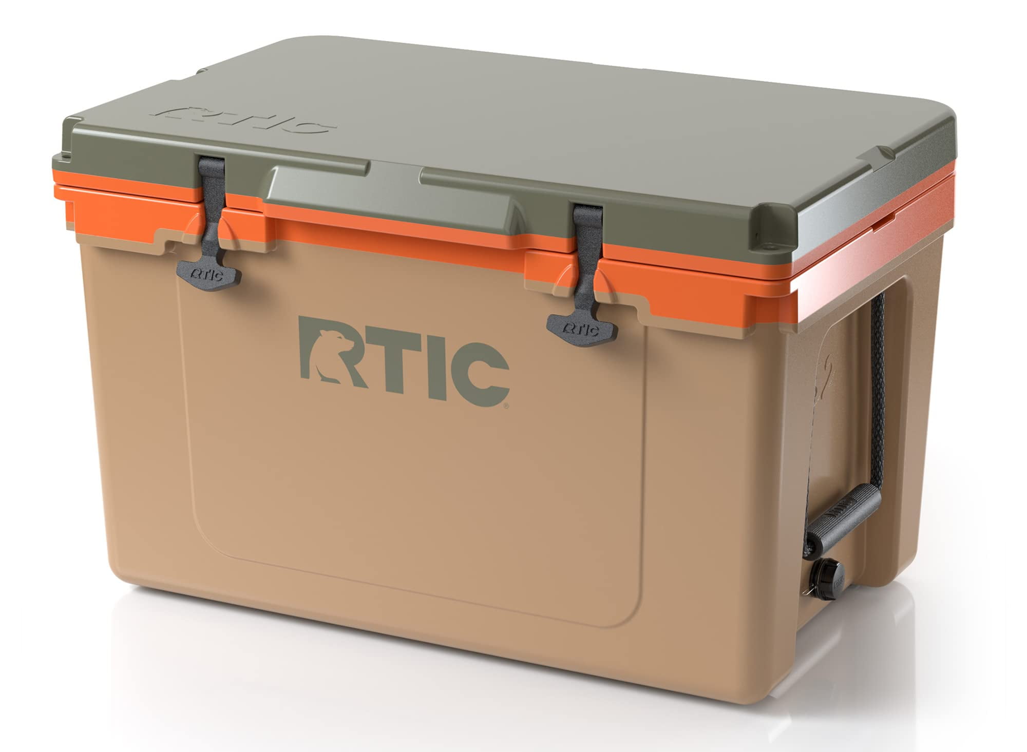 RTIC 52 qt UltraLight Hard Cooler Insulated Portable Ice Chest Box for