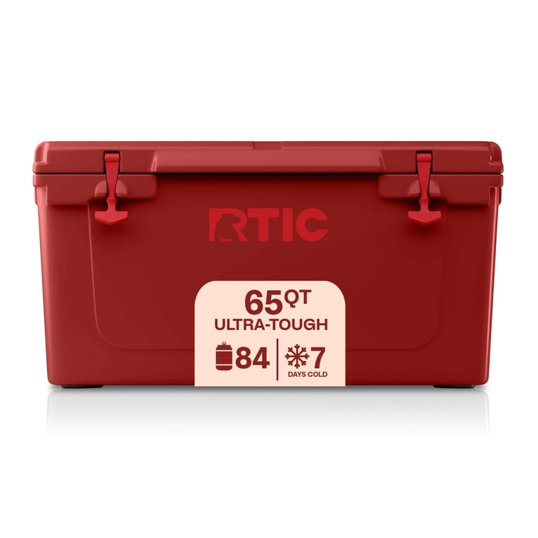 RTIC 65 QT Ultra-Tough Rotomolded Hard-Sided Ice Chest Cooler
