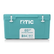 RTIC 65 Qt 84-Can Ultra-Tough Ice Chest Cooler, Lagoon