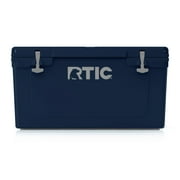 RTIC 65 QT Ultra-Tough Rotomolded Hard-Sided Ice Chest Cooler, Navy, Fits 84 Cans