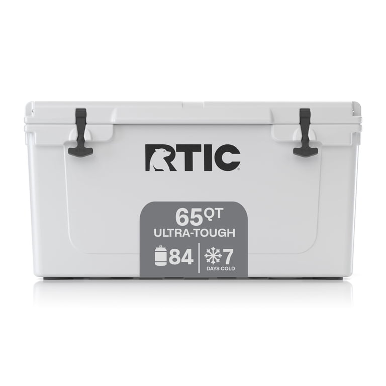 RTIC 65 QT Ultra-Tough Large Camping Ice Chest Cooler, Hard-Sided