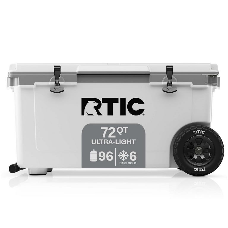 RTIC 72 QT Ultra-Light Wheeled Hard-Sided Cooler Fits 96 Cans