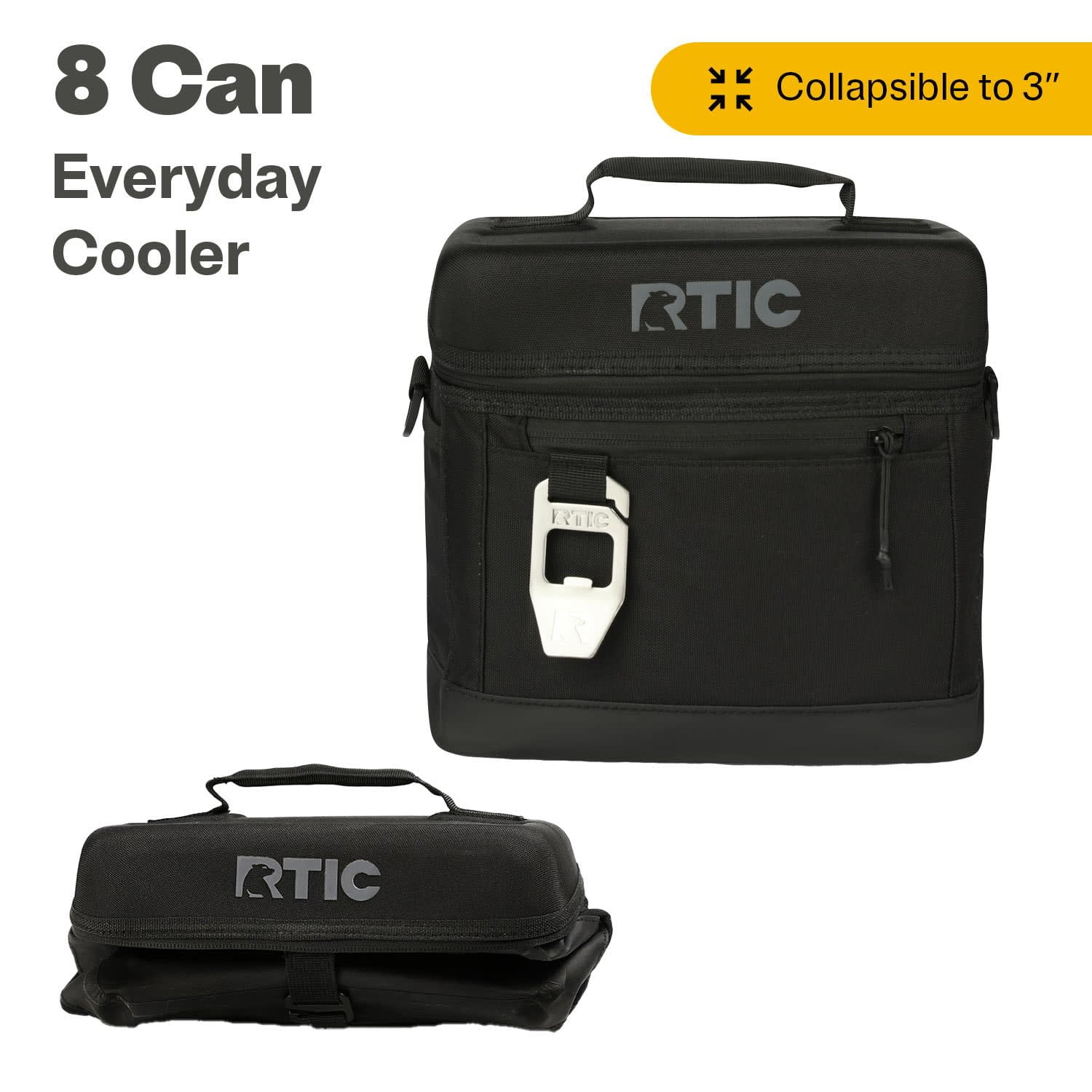 RTIC SOFT PACK COOLER 8CAN ソフトクーラーボックス RTIC Insulated Soft Cooler, 8 Can Everyday Packable Design