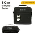 thumbnail image 1 of RTIC 8 Can Everyday Cooler, Insulated Soft Cooler with Collapsible Design, Black, 1 of 5
