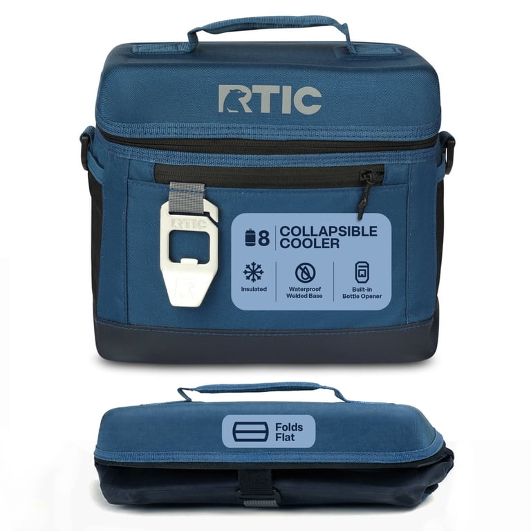 RTIC Lightweight 8 Can Everyday Cooler with Insulated, Collapsible